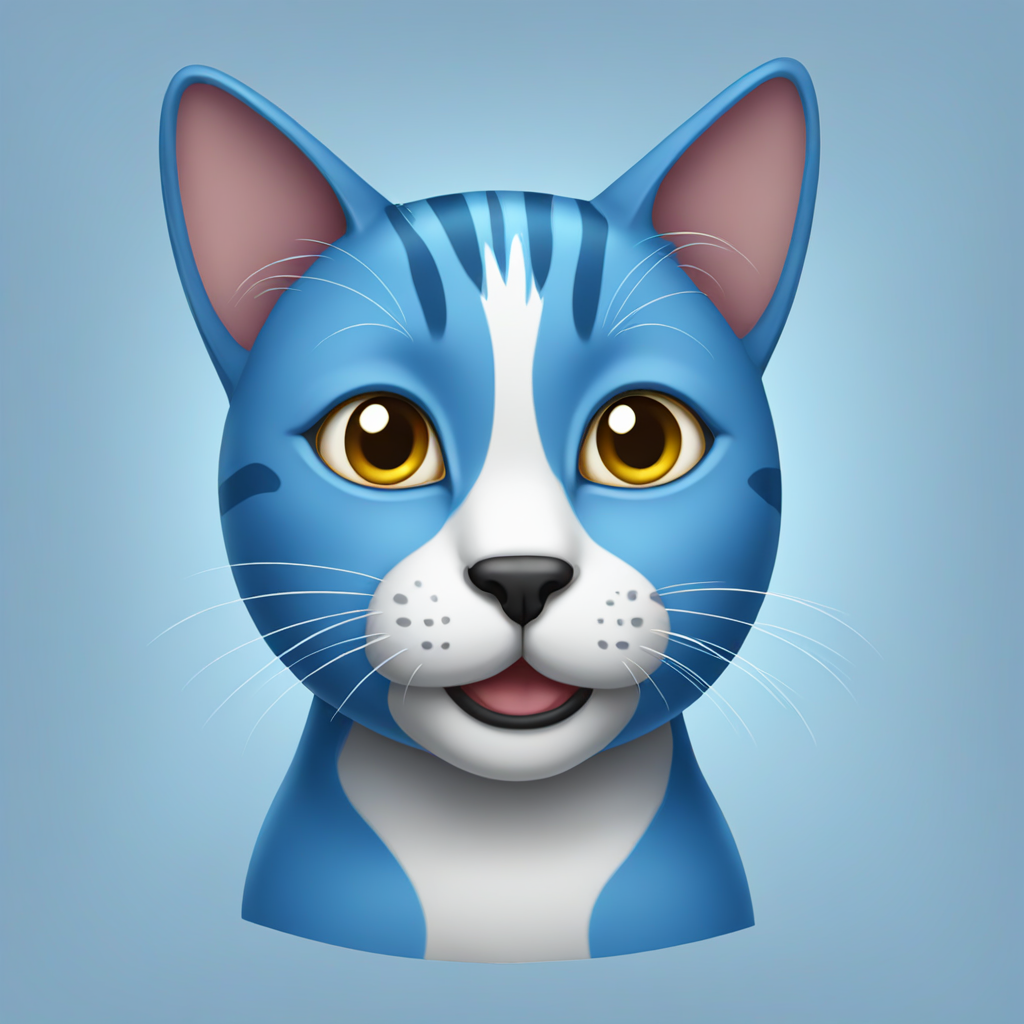 blue cat